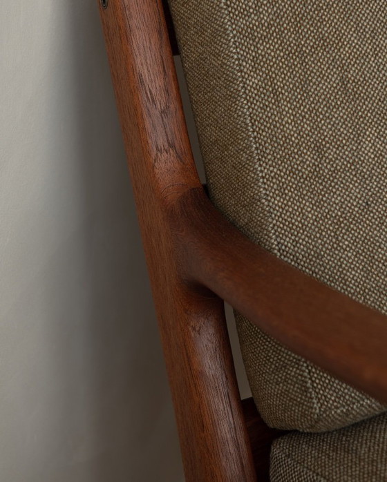 Image 1 of Vintage Senator Sessel von Ole Wanscher für Cado | Dänischer Teakholz-Loungesessel | Skandinavisches Design | 1960er Jahre