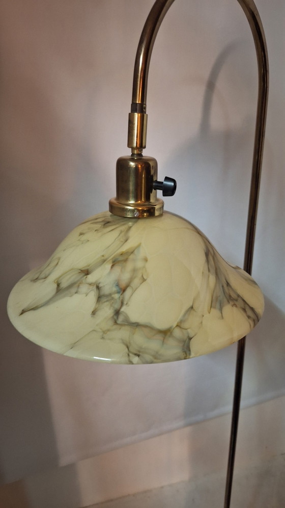 BÖRJE CLAES-Norlett Elit 70er – Stehleuchten, Glass, Brass (photo 6 of 9)