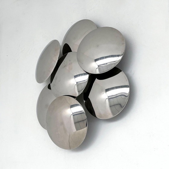 Image 1 of Chromeplated Wall / Ceiling Light from Reggiani, 1970s