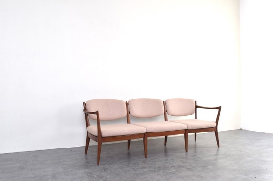 Norwegian Teak Sofa by Fredrik A. Kayser & Adolf Relling for Arnestad Bruk, 1950s – 3-5 seaters, Wood, Wool (photo 9 of 19)
