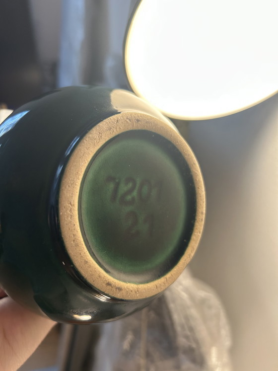 Image 1 of Sfeervolle tafellamp - zonder kabels - gemaakt van een gerecyclede Jopeko-vaas.