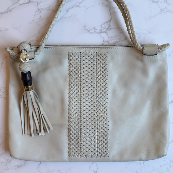 Gucci borsa tote in pelle beige fatta a mano – Borse tote, Bambù (photo 4 of 20)