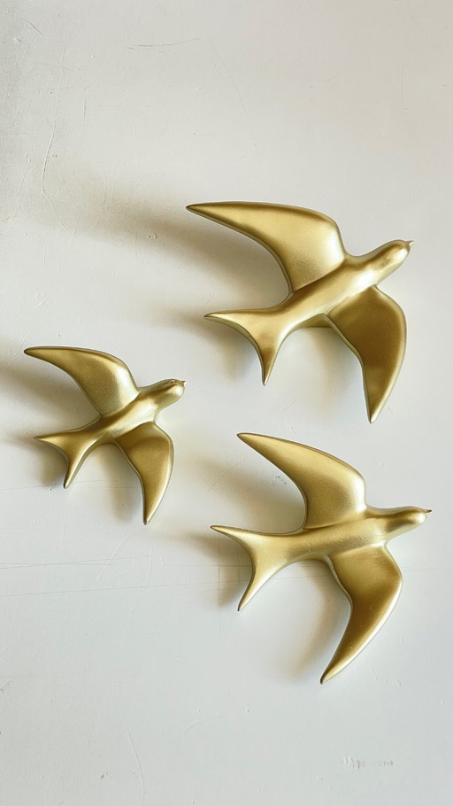 Hirondelles dorées