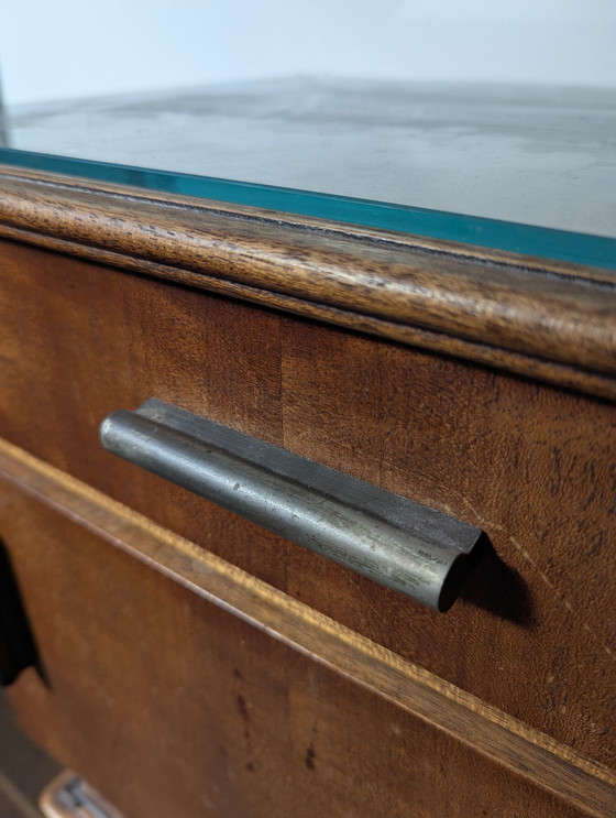 Image 1 of Art Deco nachtkastjes 2x vintage nachtkastje