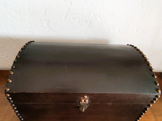 Image 1 of Small wooden chest