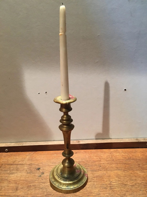 Portacandele in ottone – Vintage (photo 7 of 8)