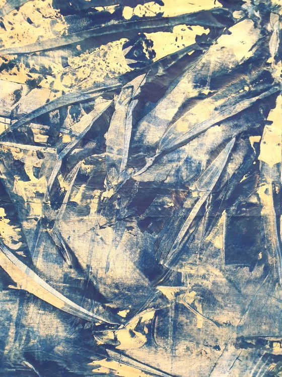 Jürgen Angeler - Blue Golden Jungle – Paintings & Drawings, Canvas (photo 10 of 22)