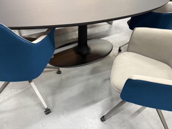 Image 1 of Arco Joist Ellipse 2 Dining Table Oval Black 240