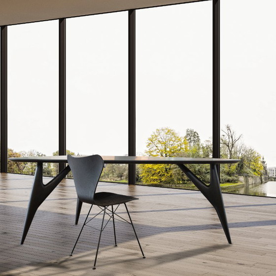 Image 1 of GREYGE TED Ash Nero Dining Table 240 cm – Handmade Solid Wood Designer Table Made in Italy