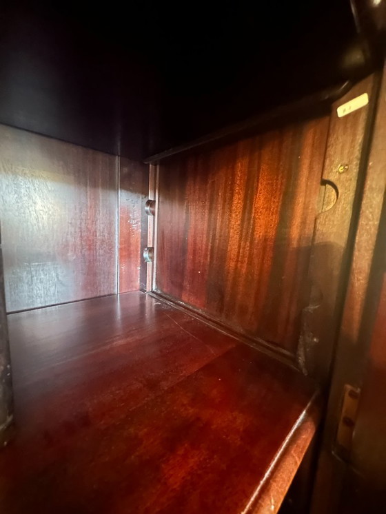 Image 1 of Exclusive Jan Frantzen 3-piece cabinet wall | Solid mahogany