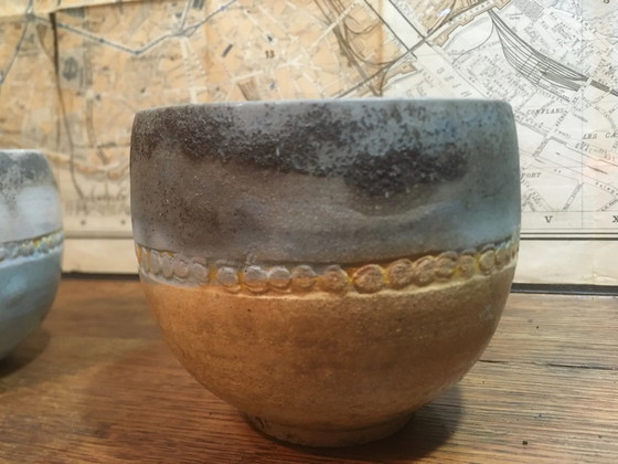 Coppia di ciotole in gres – Stoviglie, Porcellana, Vintage (photo 4 of 8)