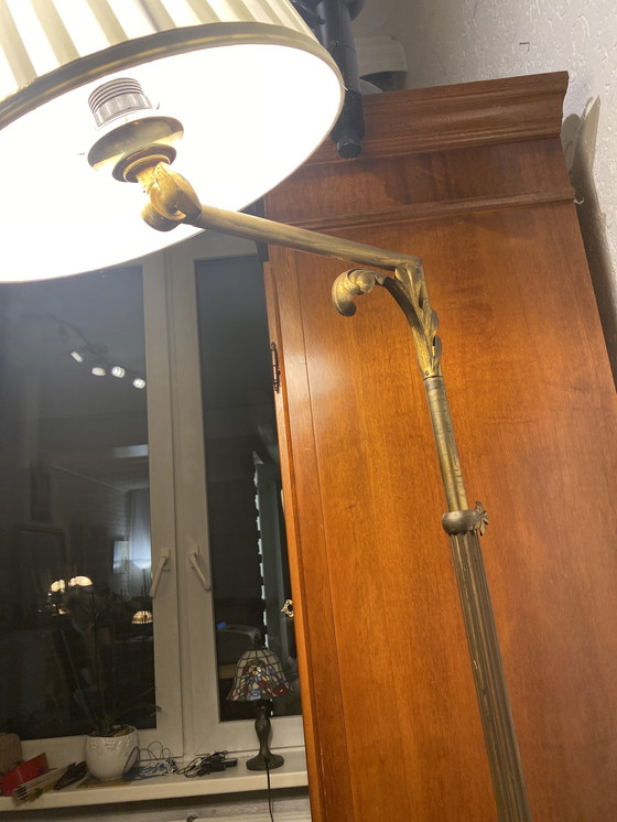 Image 1 of Stehlampe Jugendstil Bronze