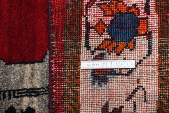 Image 1 of Gabbeh Shiraz Nomadenteppich Mit Tiger-Motiv – 227 x 131 cm