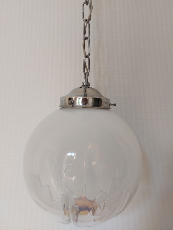 Image 1 of Mid-Century Murano Ceiling Light