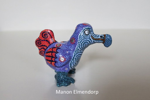Figura única 100% hecha a mano de dodo/arte de pájaro nuevo