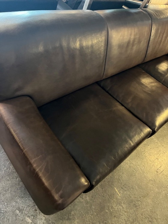 Image 1 of De Sede DS42 3 seater leather sofa