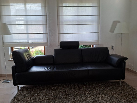 Bank – 3-5 zitsbanken, Leather (photo 3 of 5)
