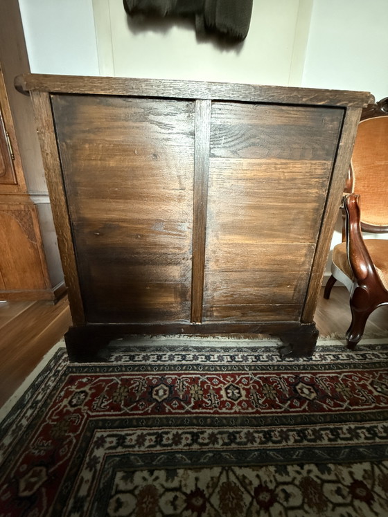 Commode baroque, vers 1900, pieds de lion, Hollande – Wood (photo 10 of 12)