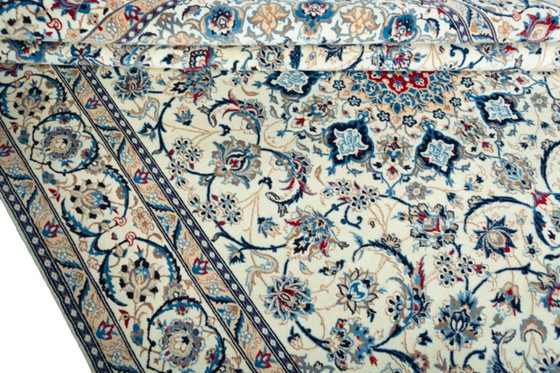 Image 1 of Tappeto orientale Nain 9La annodato a mano con contenuto di seta - 310 x 206 cm