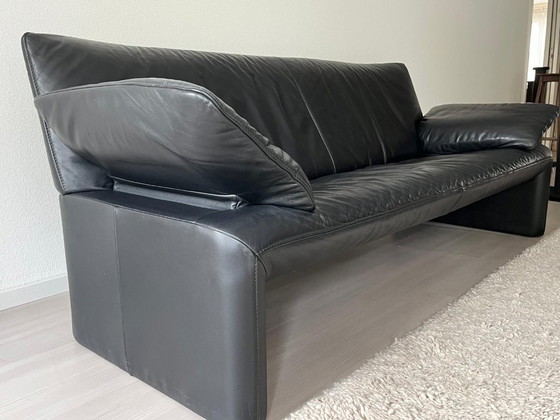 Image 1 of Bank Jori Linea JR8700, 2,5-zits, zwart leer