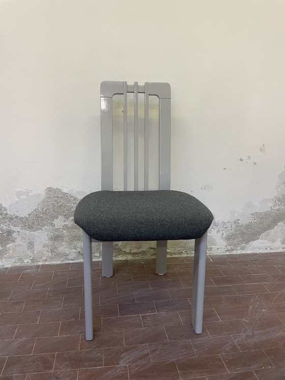 Image 1 of 4 graue Esszimmerstühle