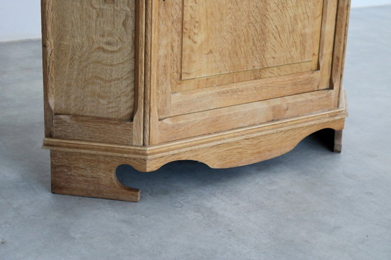 Image 1 of Brutalist Danish corner cabinet/display cabinet