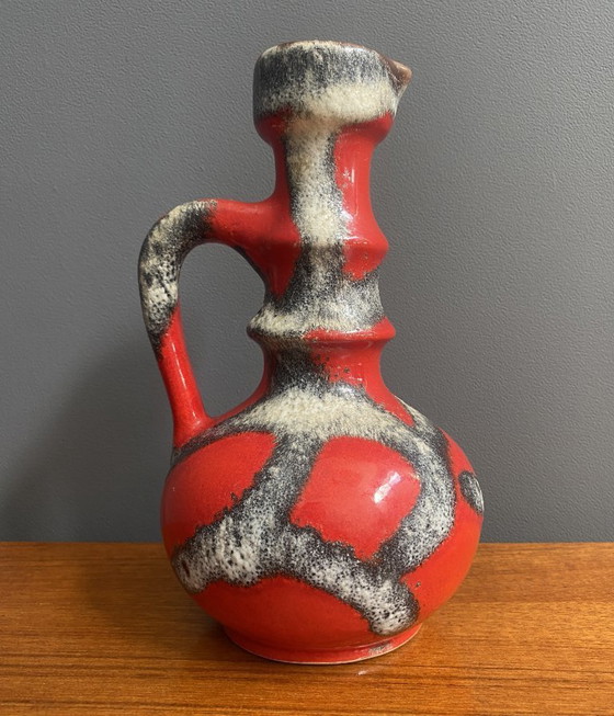 Image 1 of Jarrón de lava roja de Jopeko modelo 7201-21