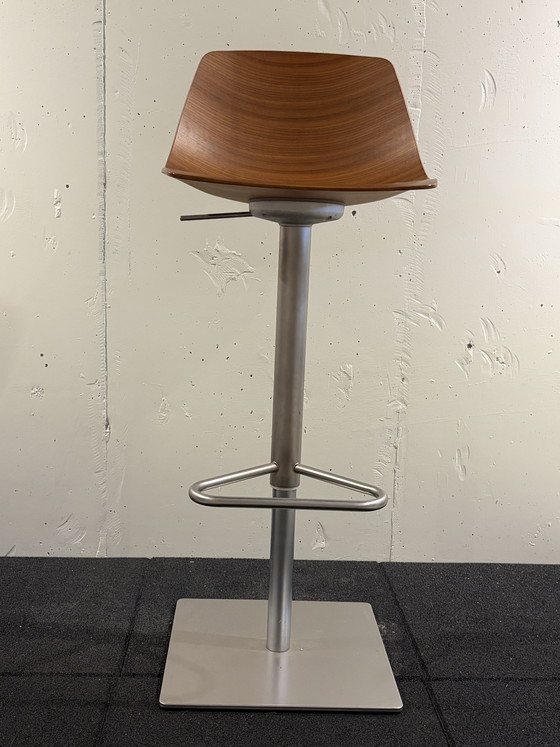 Image 1 of Mobile bar Lapalma con 4 sgabelli (noce)