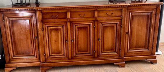 Image 1 of Französisches Sideboard Tricoire Marseille – Kirsche massiv (Merisier)
