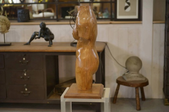 Sculture di nudo in rovere anni '60 – Mid Century Modern (photo 2 of 8)