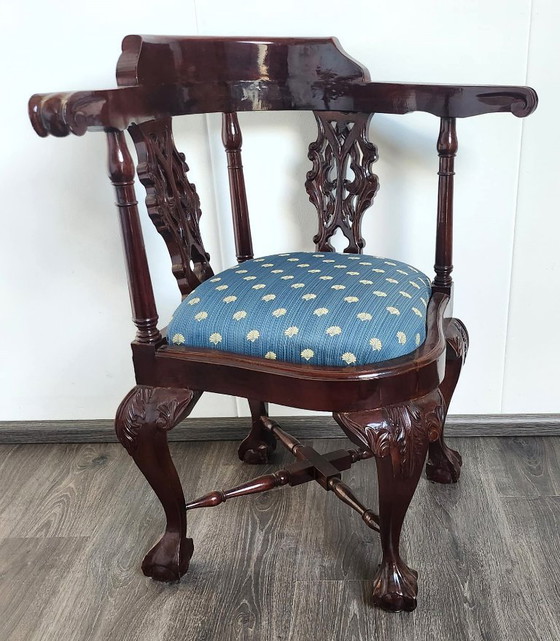 Image 1 of 2 Chippendale hoekstoelen