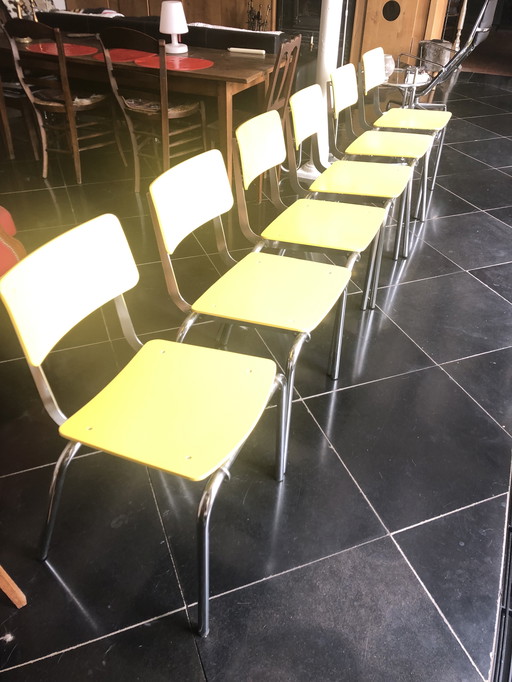 6 Esszimmer- oder Bürostühle von Copray & Scholten