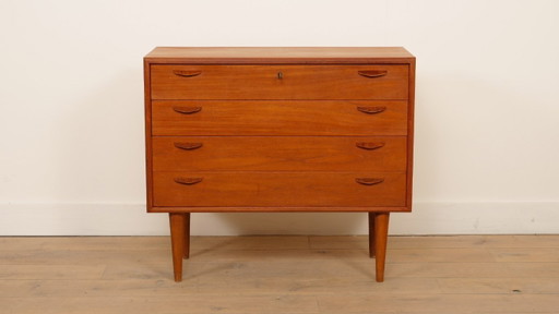 Commode danoise vintage | 4 tiroirs | Teck