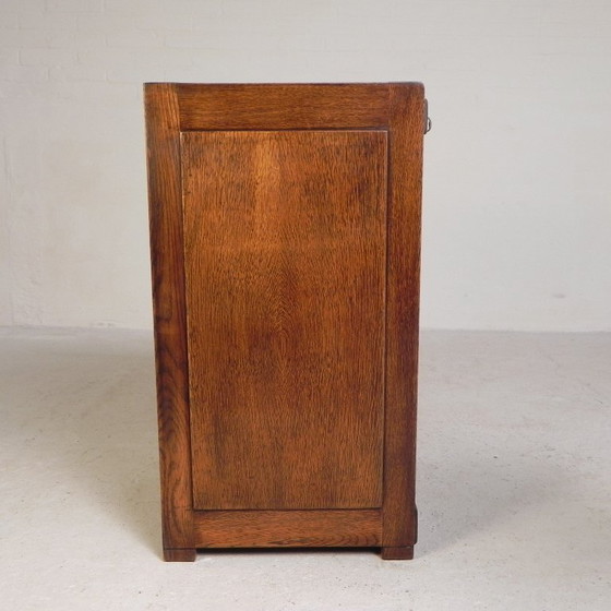 Eiken rolluikkast met 1 luik, 77 cm hoog, jaren 30 – Ladekasten, Wood (photo 11 of 18)