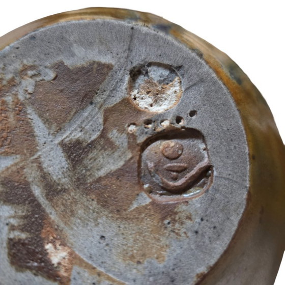 Vintage handgemaakte bruine keramische kan, jaren 60/70 – Cadeaus, Ceramic (photo 6 of 6)