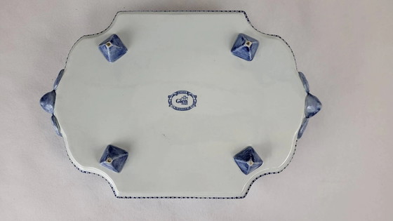 Gien ceramic basin from the 20th century – Plant pot, Porcelain (photo 2 of 12)