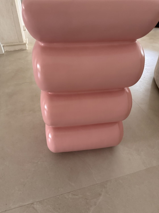 Frusta a colonna &K Amsterdam, altezza 62 cm - Rosa – Tavolini, Other (photo 6 of 6)
