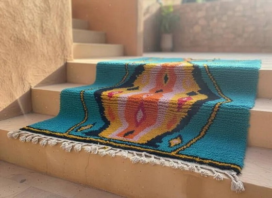 Rare tapis berbère artisanal 200cmx300cm – Modern (photo 4 of 7)