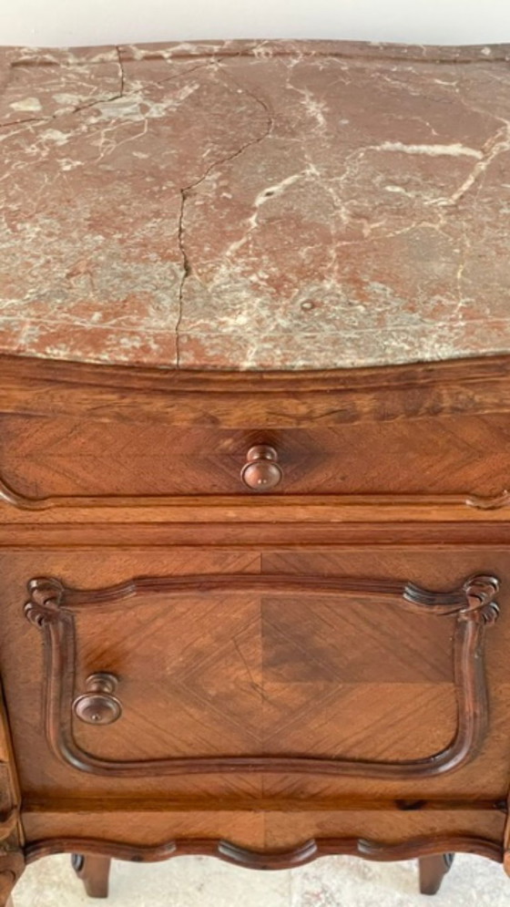 Nachtkastje Louis XV stijl marmer – Marble (photo 26 of 39)