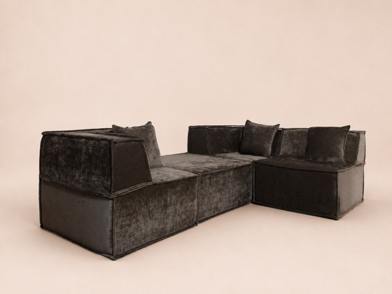 Image 1 of Gratis verzending Nieuw, modulaire bank, vintage stijl uit het midden van de vorige eeuw