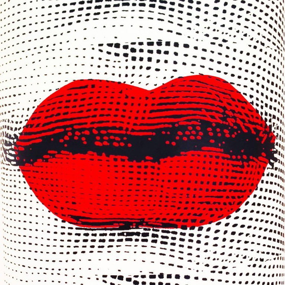 Image 1 of 1990s Piero Fornasetti "Kisses" Floor Lamp for Antonangeli, Follia Pratica Collection