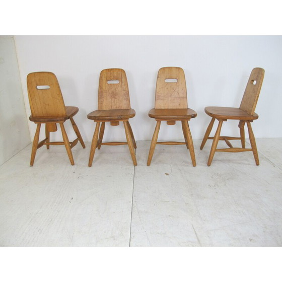 Image 1 of Vintage dining Set by Eero Aarnio for Laukaan Puu scandinavian 1960s