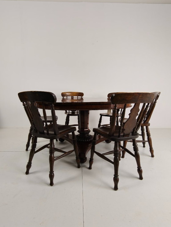 Image 1 of Eccellente qualità, XIX secolo, Guglielmo IV in palissandro, senza cornice