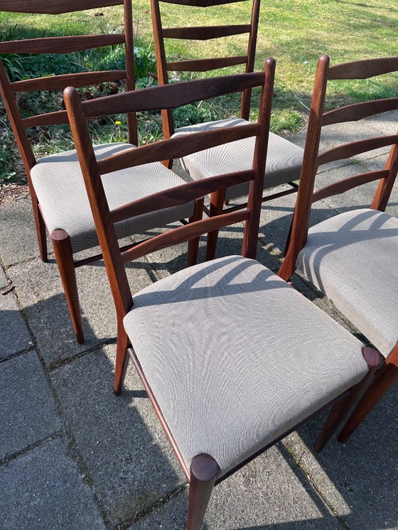 Image 1 of 4x Cees Braakman Chairs - ST09 for Pastoe - 1965