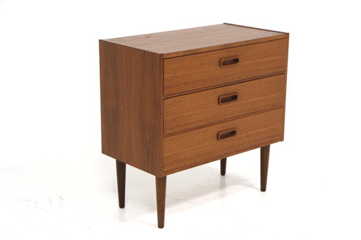 Cómoda escandinava de teca, Suecia, 1960
