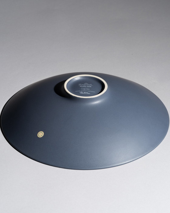 Image 1 of Gilbert Portanier Rosenthal Liguria Wall Plate Bowl Porcelain Modernism 1970s 