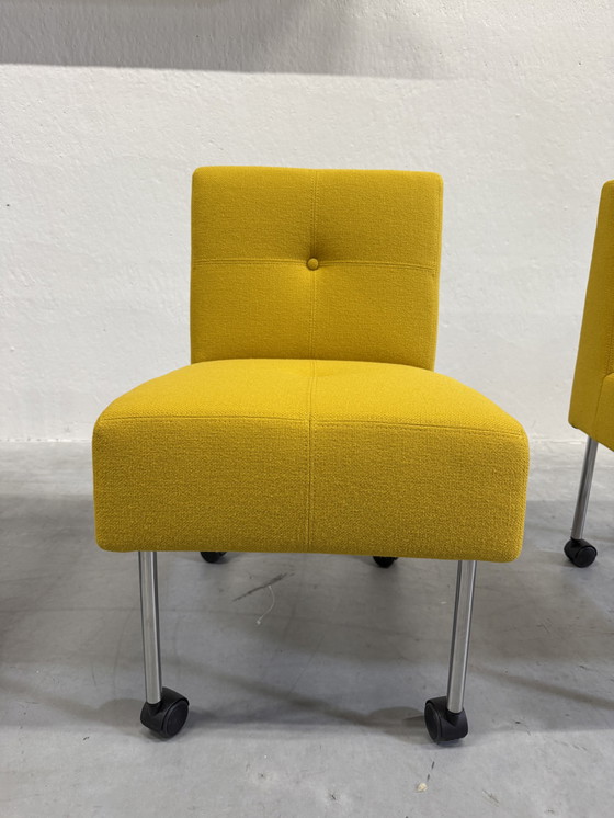 Image 1 of 4 Gelderland 7714 Button Fabric Design Chair