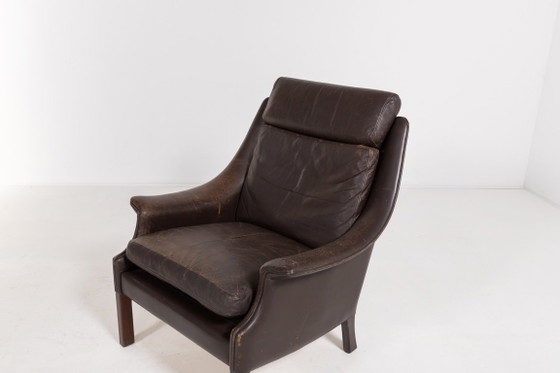 Image 1 of Danish Mid-Century Modern architectural armchair, 1960’s