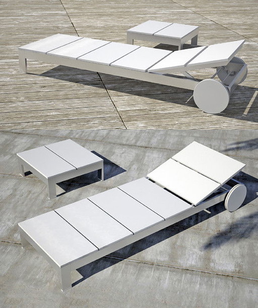 Lettino da giorno Na Xemena design Gandia Blasco