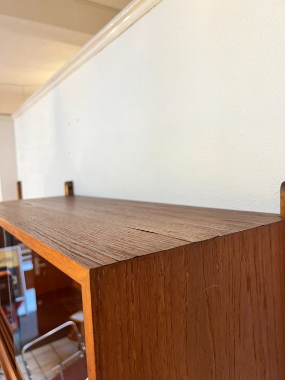 Image 1 of Sistema a parete vintage Poul Cadovius Royal System in teak, anni '60